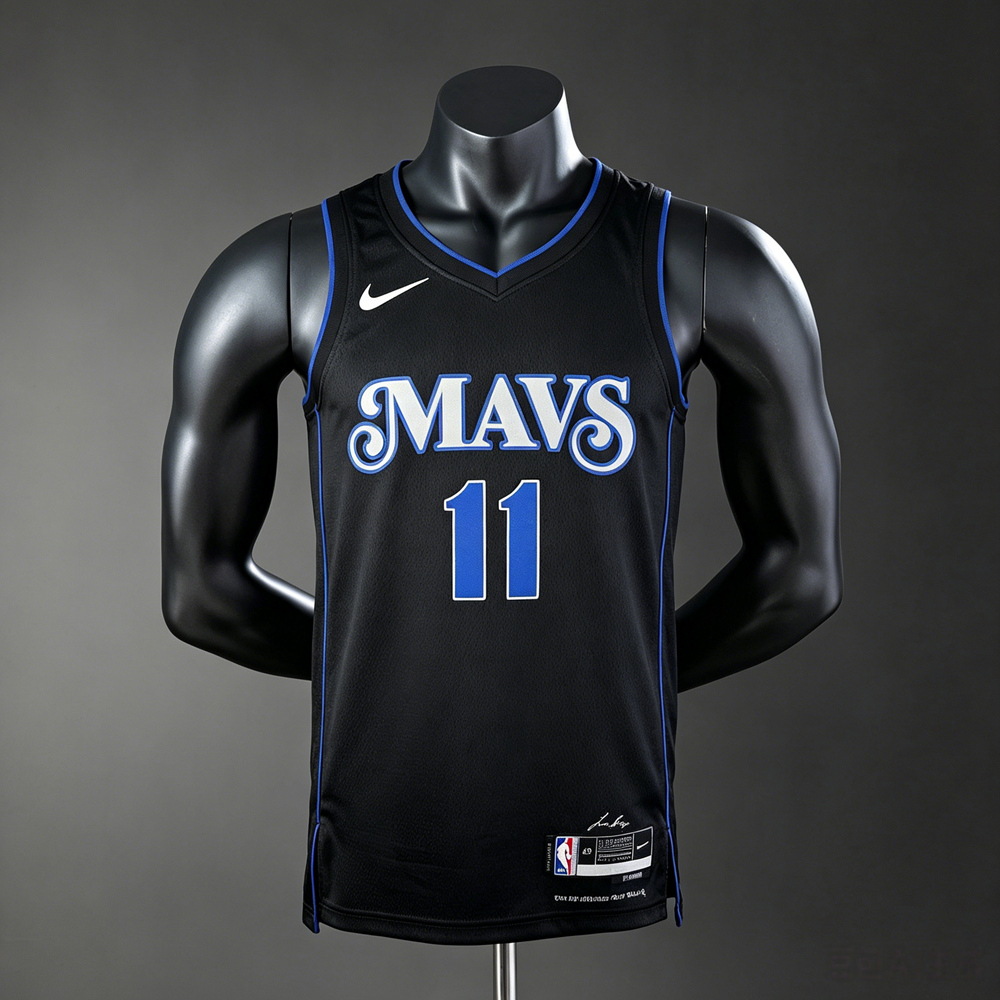 Dallas Mavericks City Edition Irving #11 NBA Jersey Silk Version