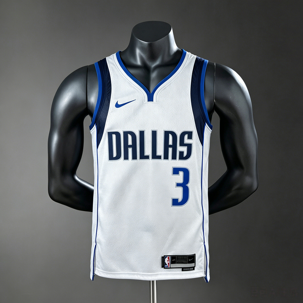 Dallas Mavericks Association Edition Davis #3 NBA Jersey Silk Version