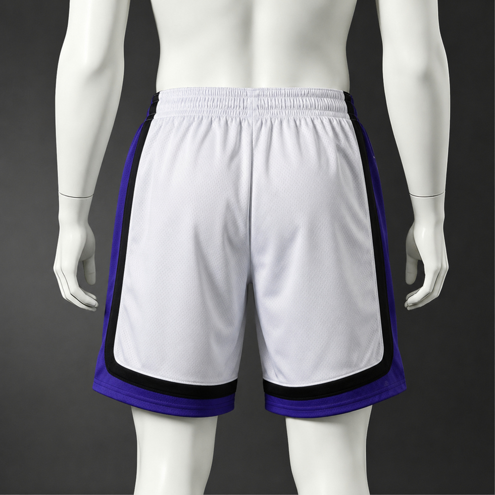 Sacramento Kings Classic Edition Basketball NBA Shorts Silk Version Foto 2