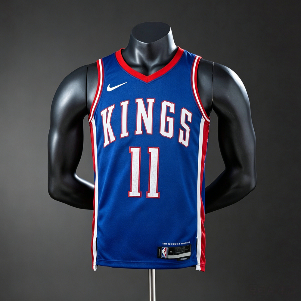 Sacramento Kings Classic Edition Sabonis #11 NBA Jersey Silk Version