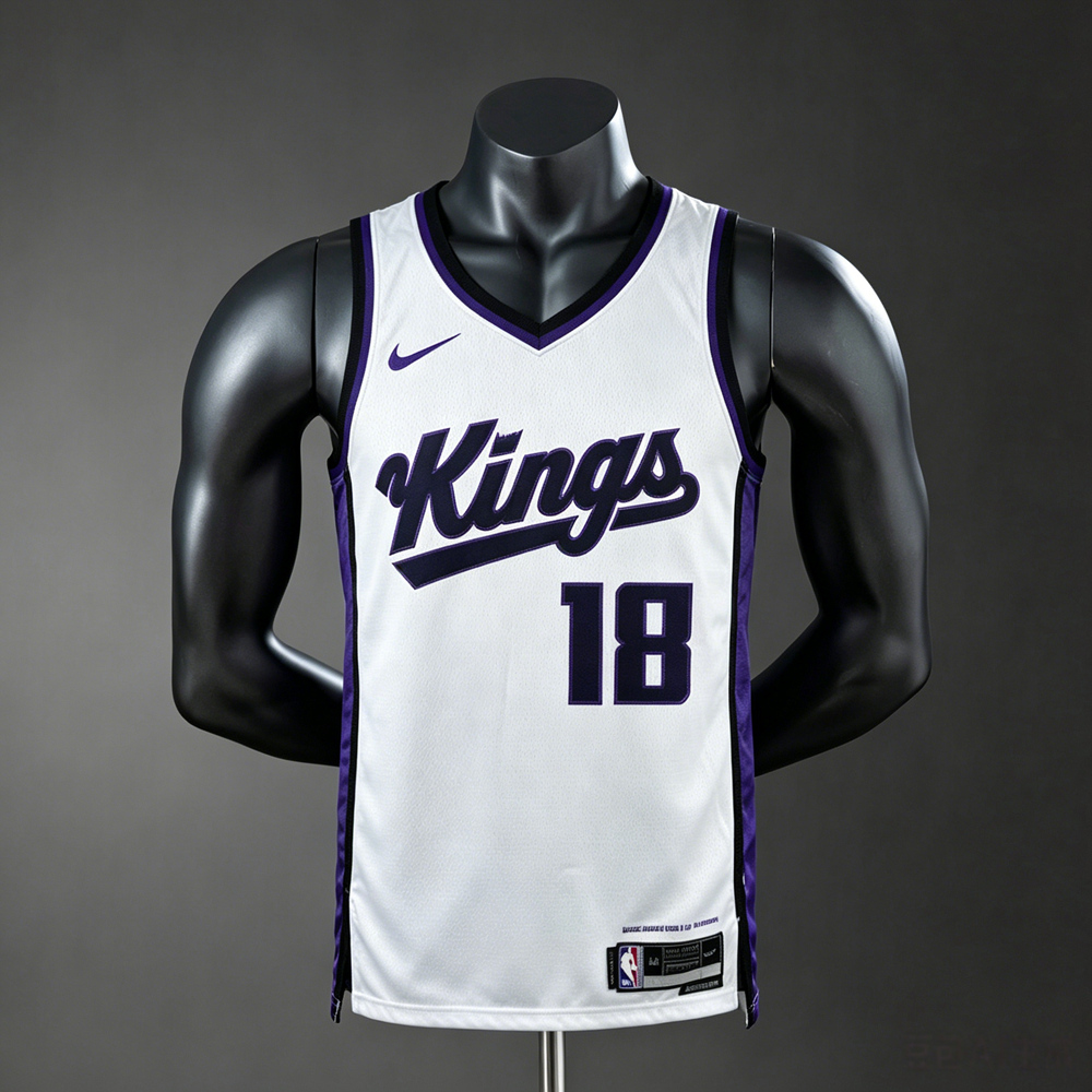 Sacramento Kings  City Edition Westbrook #18 NBA Jersey Silk Version