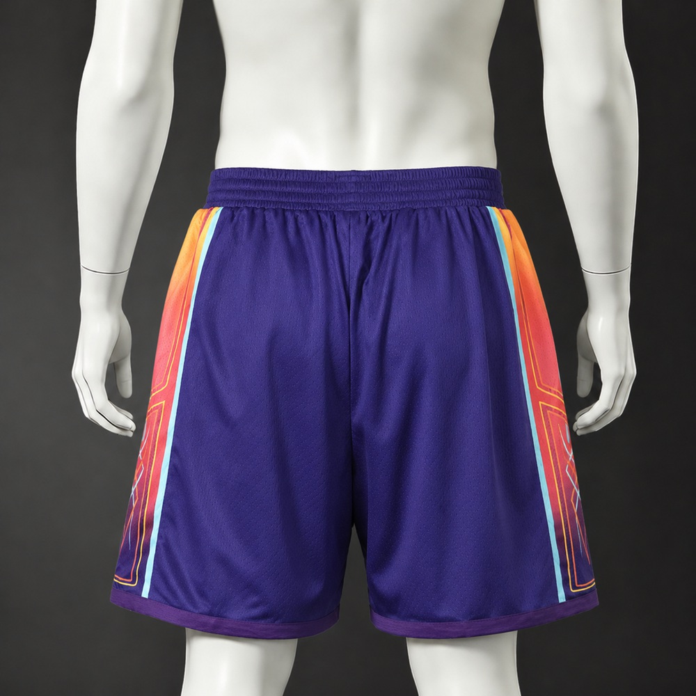 Phoenix Suns Basketball NBA Shorts Embroidered Version Foto 2