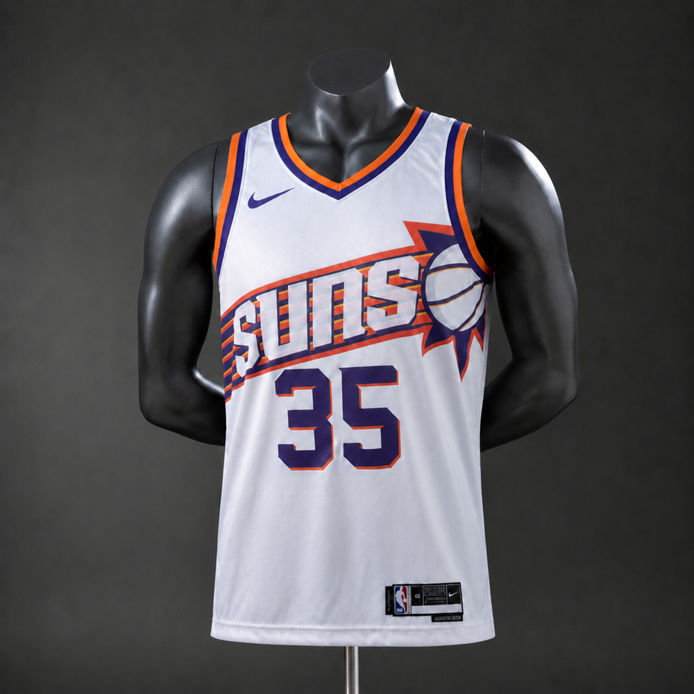 Phoenix Suns Association Edition Durant #35 NBA Jersey Silk Version