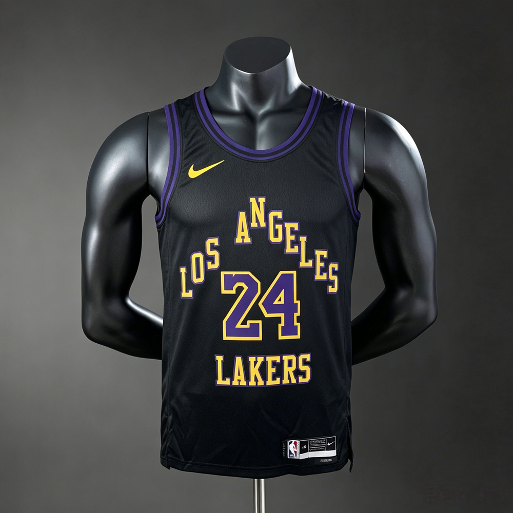 Los Angeles Lakers Classic Edition Bryant #24 NBA Jersey Silk Version
