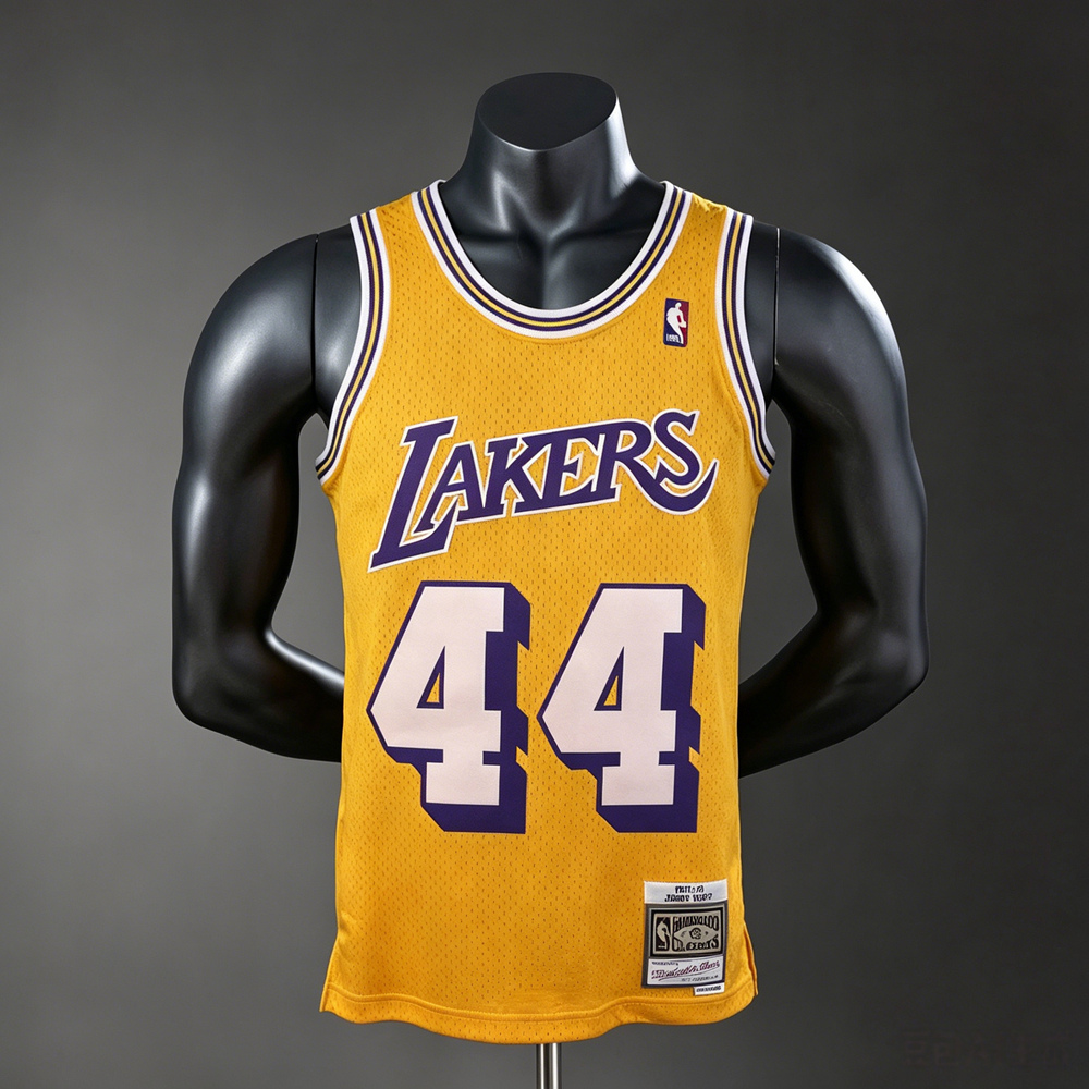 Los Angeles Lakers Classic Edition West #44 NBA Jersey Silk Version