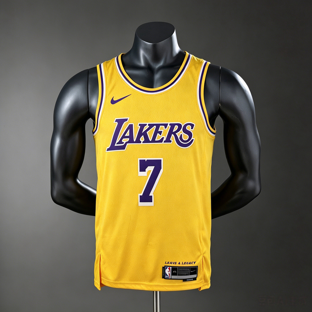 Los Angeles Lakers Icon Edition Anthony #7 NBA Jersey Silk Version