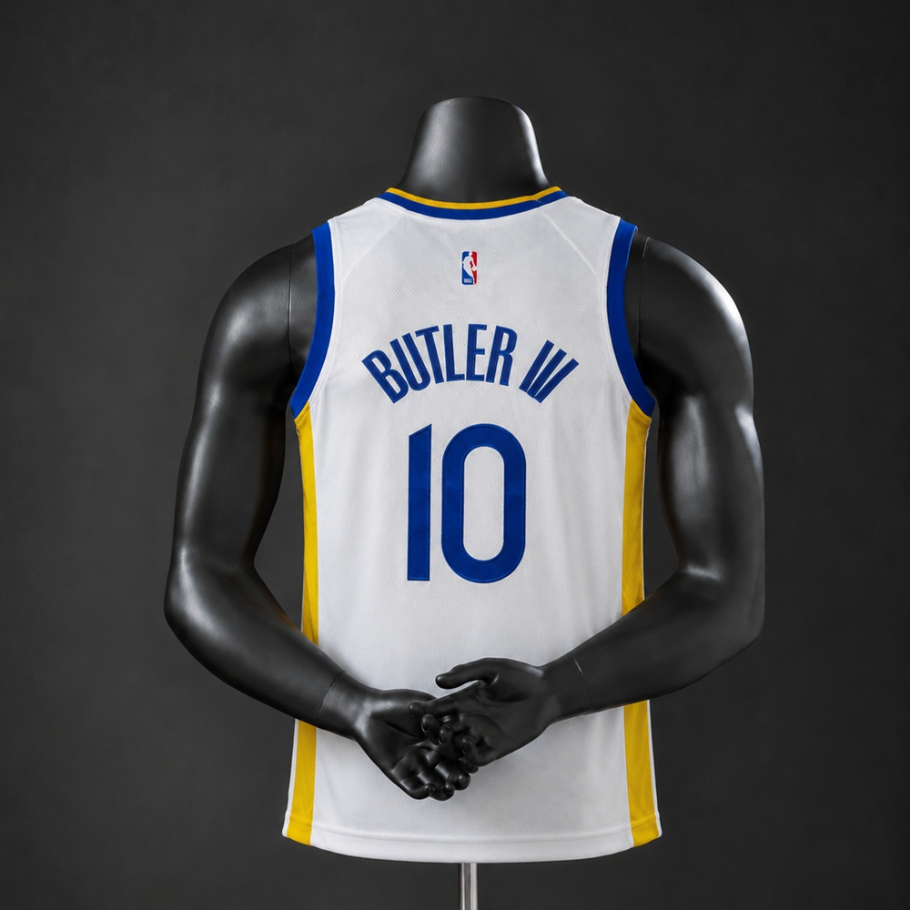 Golden State Warriors City Edition Butler III #10 NBA Jersey Embroidered Version Foto 2