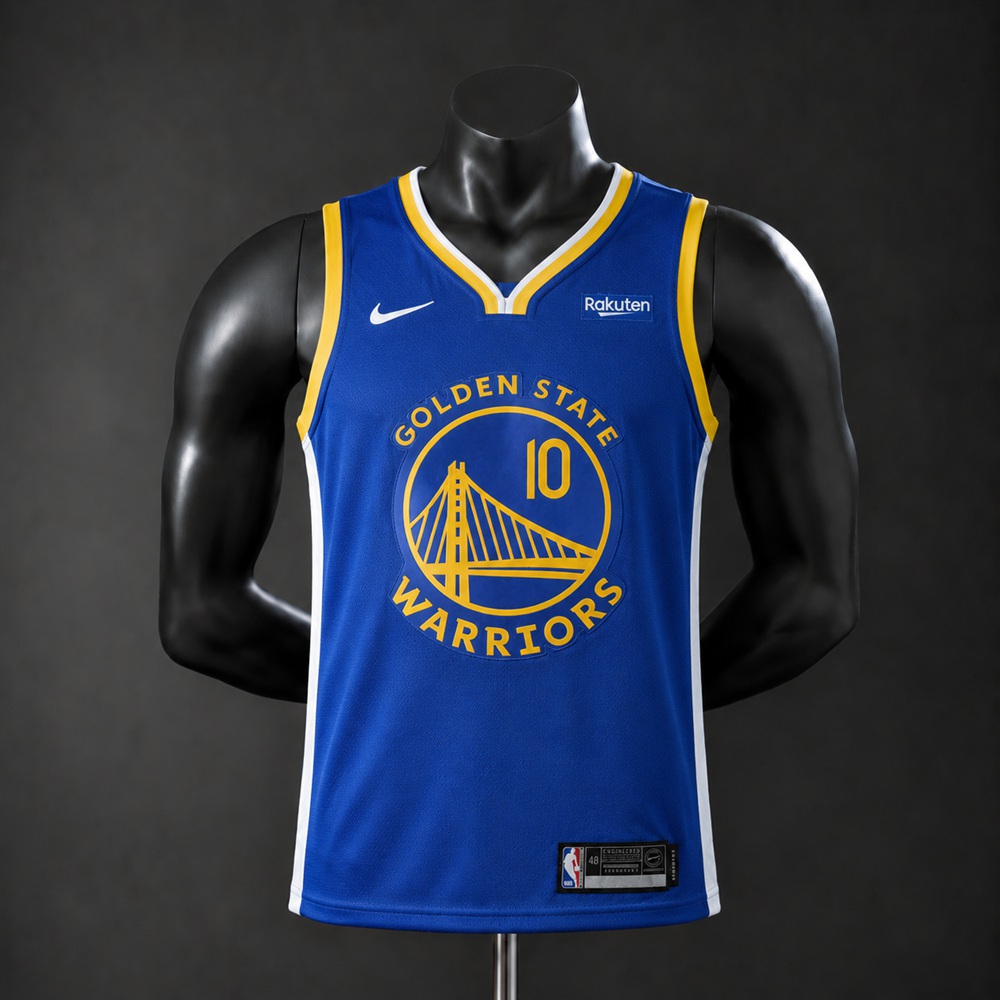 Golden State Warriors Icon Edition Butler III #10 NBA Jersey Embroidered Version