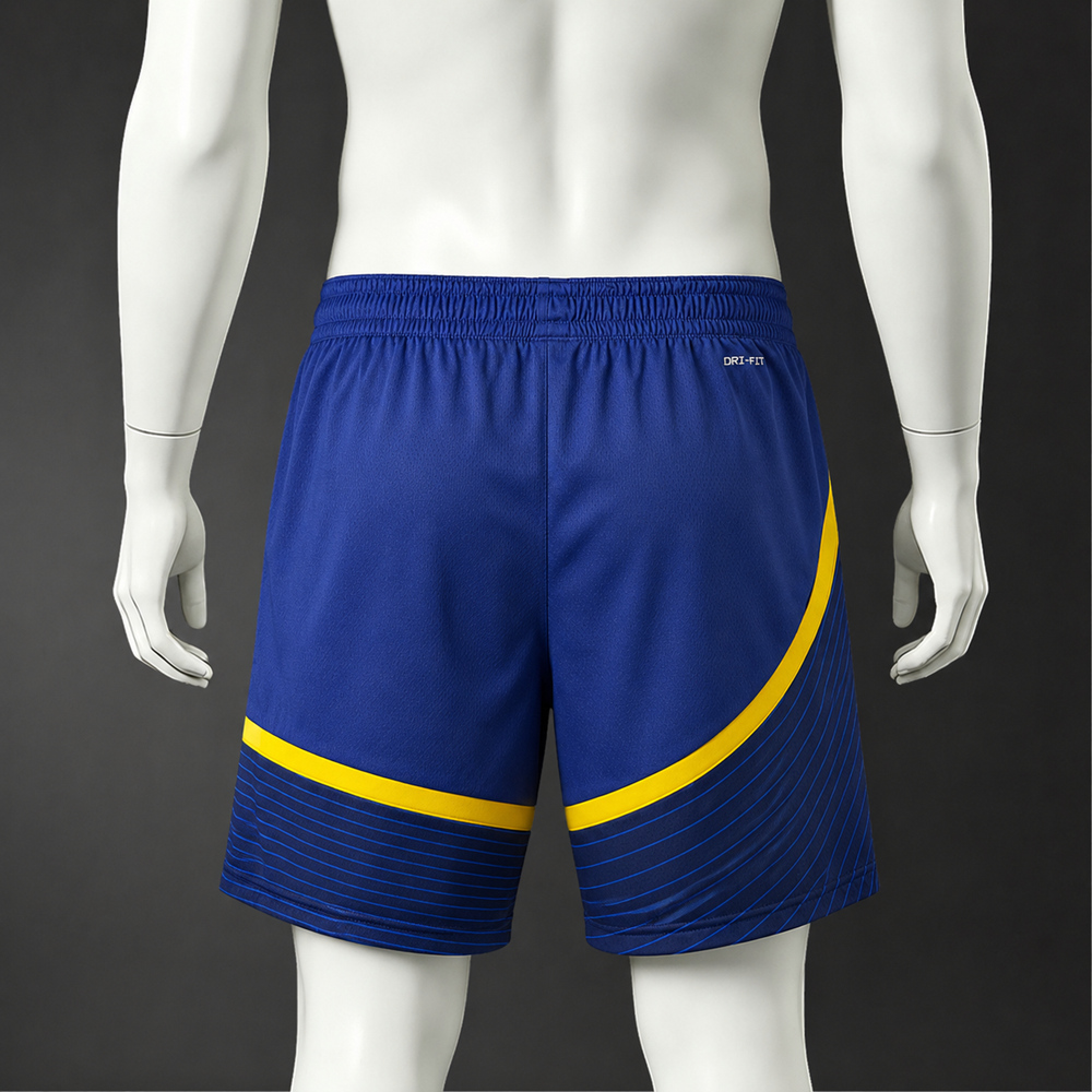 Golden State Warriors Classic Edition Basketball NBA Shorts Silk Version Foto 2