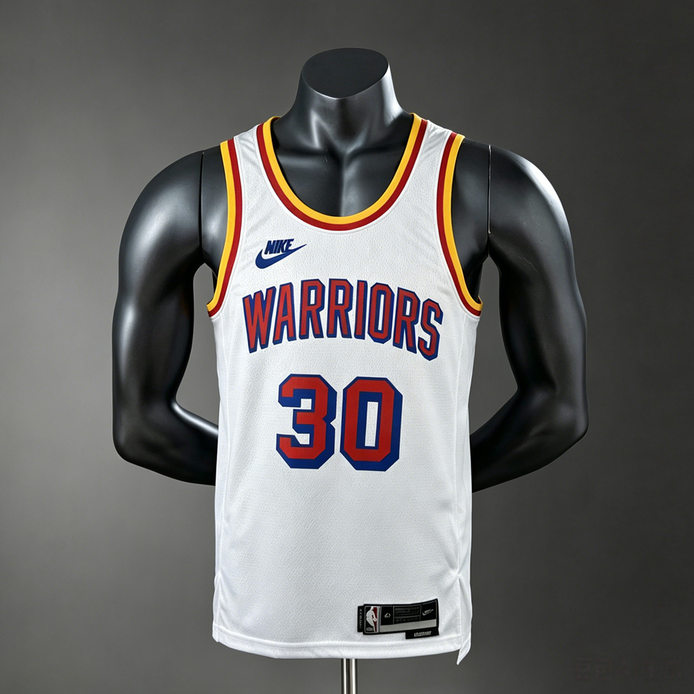 Golden State Warriors Classic Edition Curry #30 NBA Jersey Silk Version