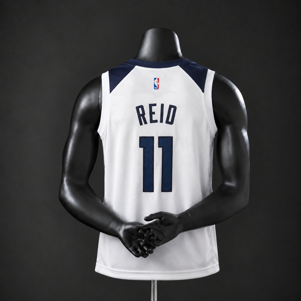 Minnesota Timberwolves City Edition Reid #11 NBA Jersey Embroidered Version Foto 2