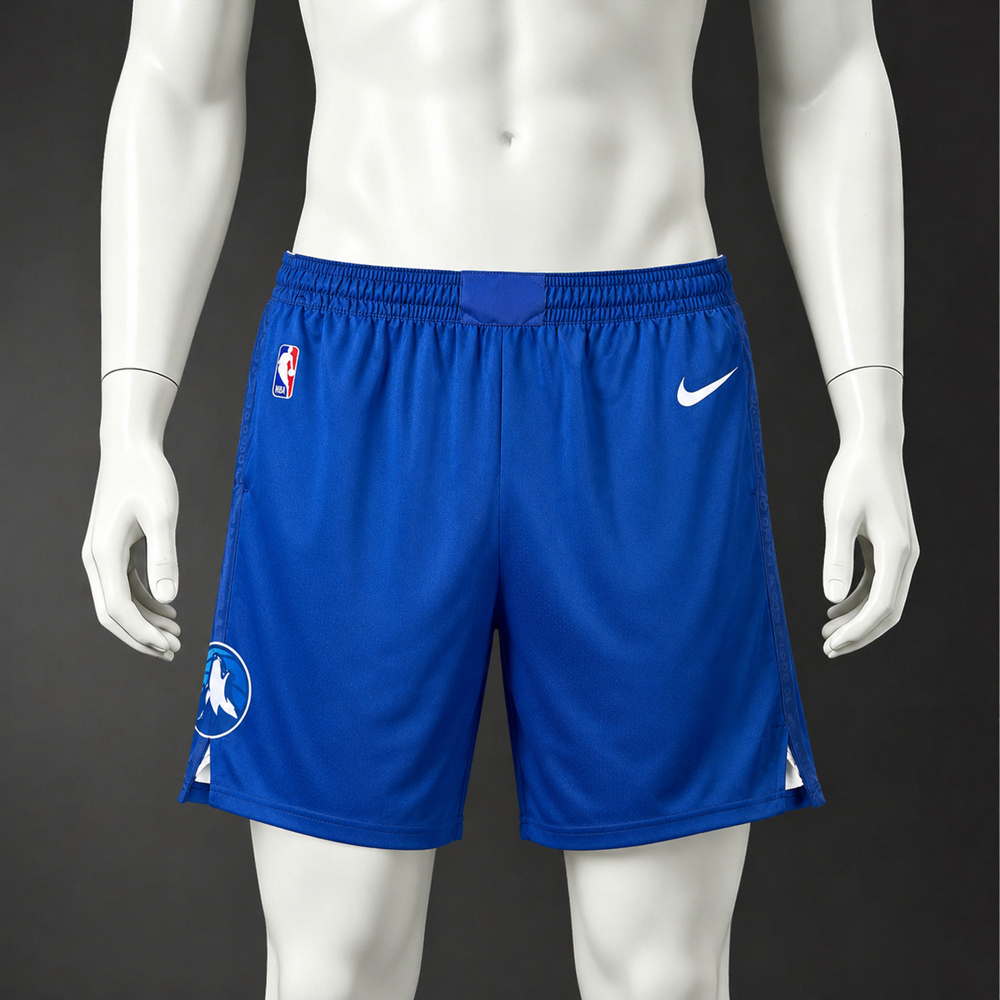 Minnesota Timberwolves Classic Edition Basketball NBA Shorts Silk Version