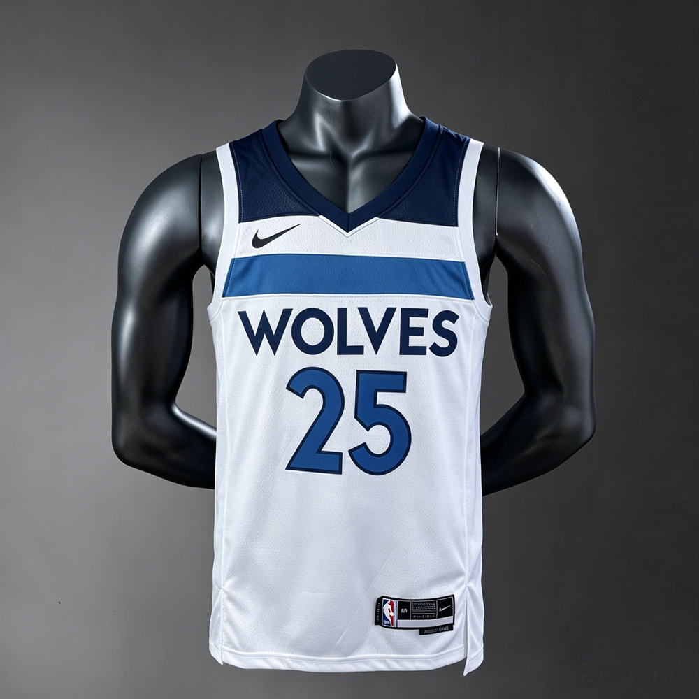 Minnesota Timberwolves Classic Edition Rose #25 NBA Jersey Silk Version