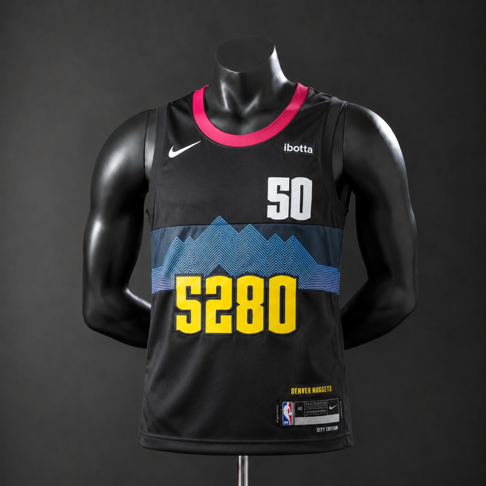 Denver Nuggets City Edition Gordon #50 NBA Jersey Embroidered Version