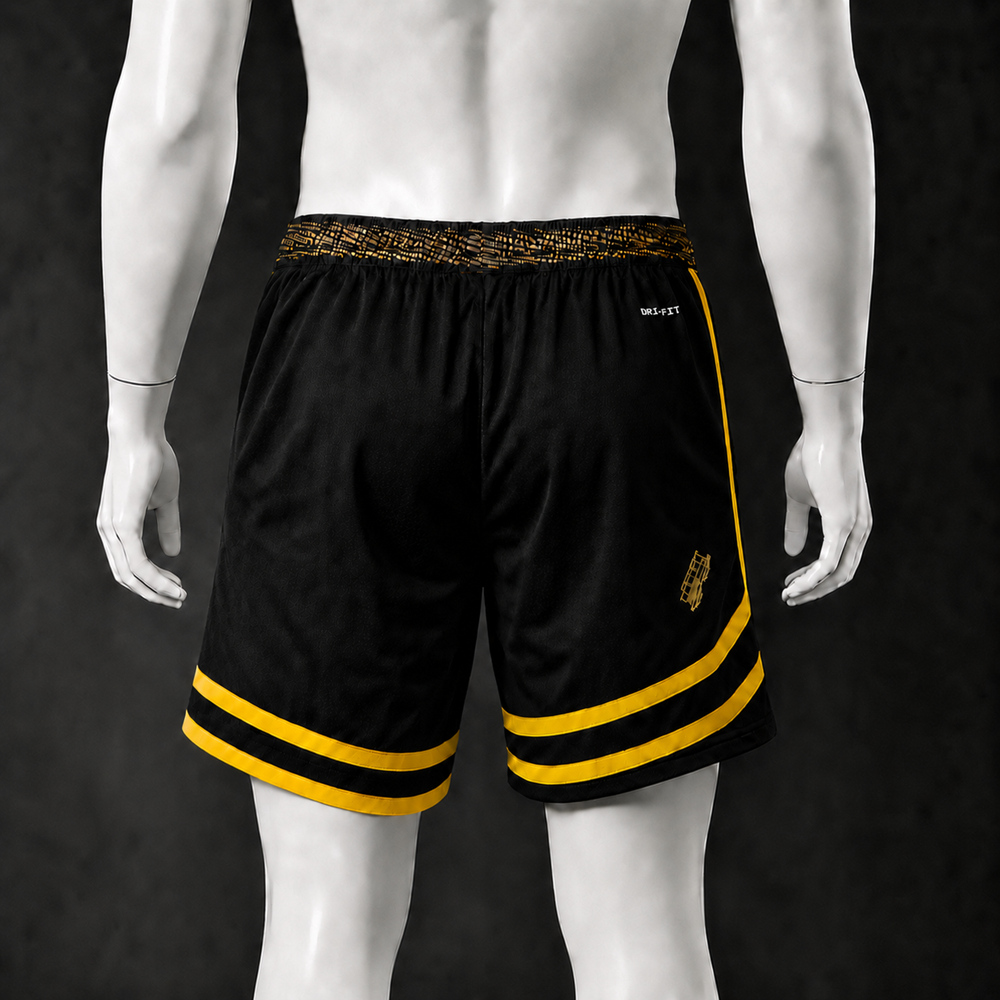Denver Nuggets City Edition Basketball NBA Shorts Silk Version Foto 2