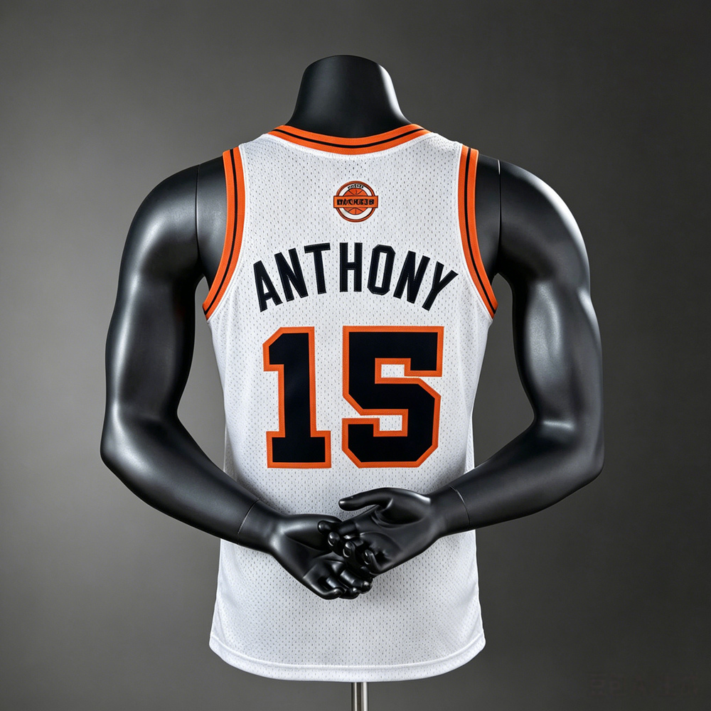 Denver Nuggets Classic Edition Anthony #15 NBA Jersey Silk Version Foto 2
