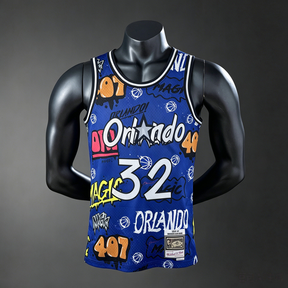 Orlando Magic City Edition O'Neal #32 NBA Jersey Silk Version
