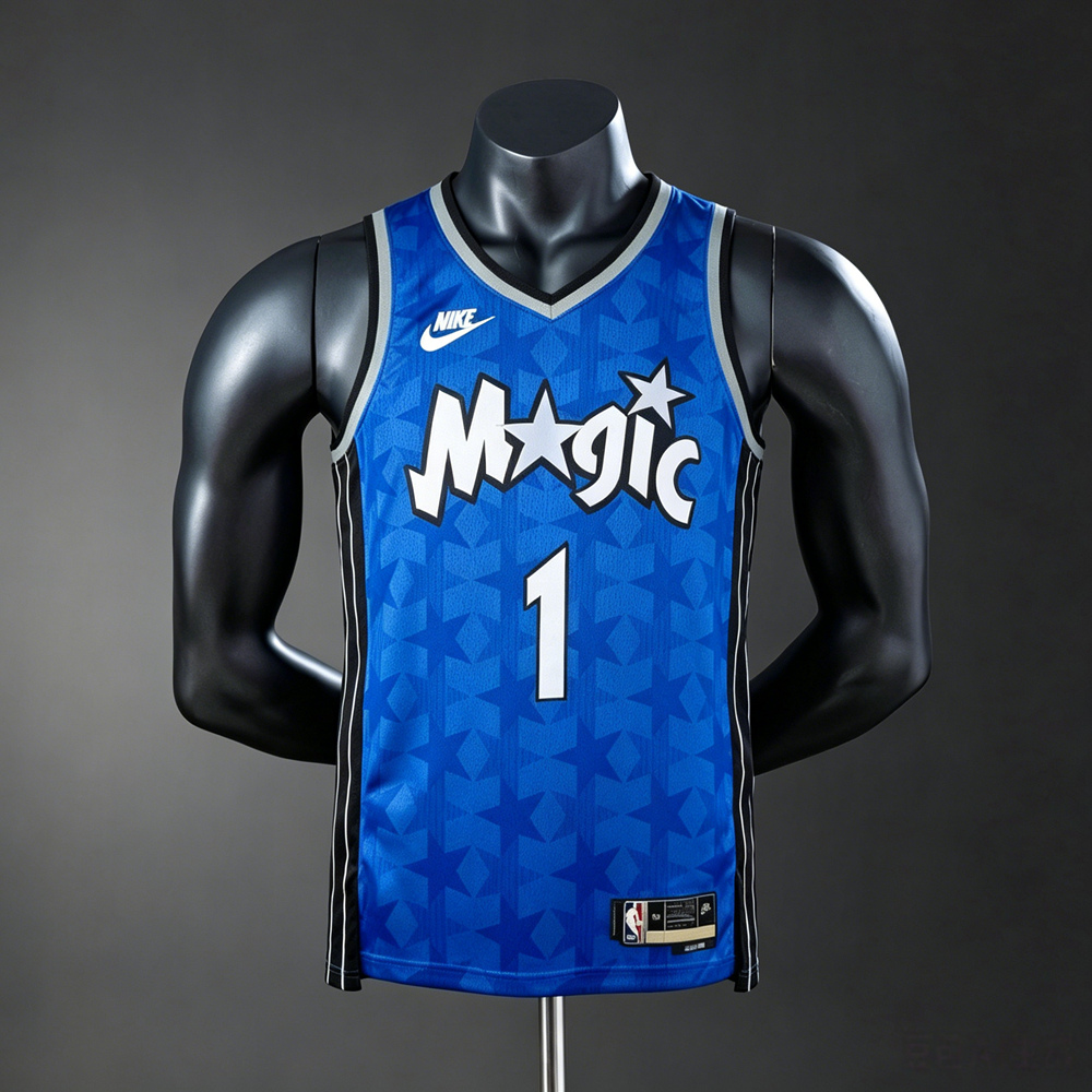 Orlando Magic City Edition McGrady #1 NBA Jersey Silk Version