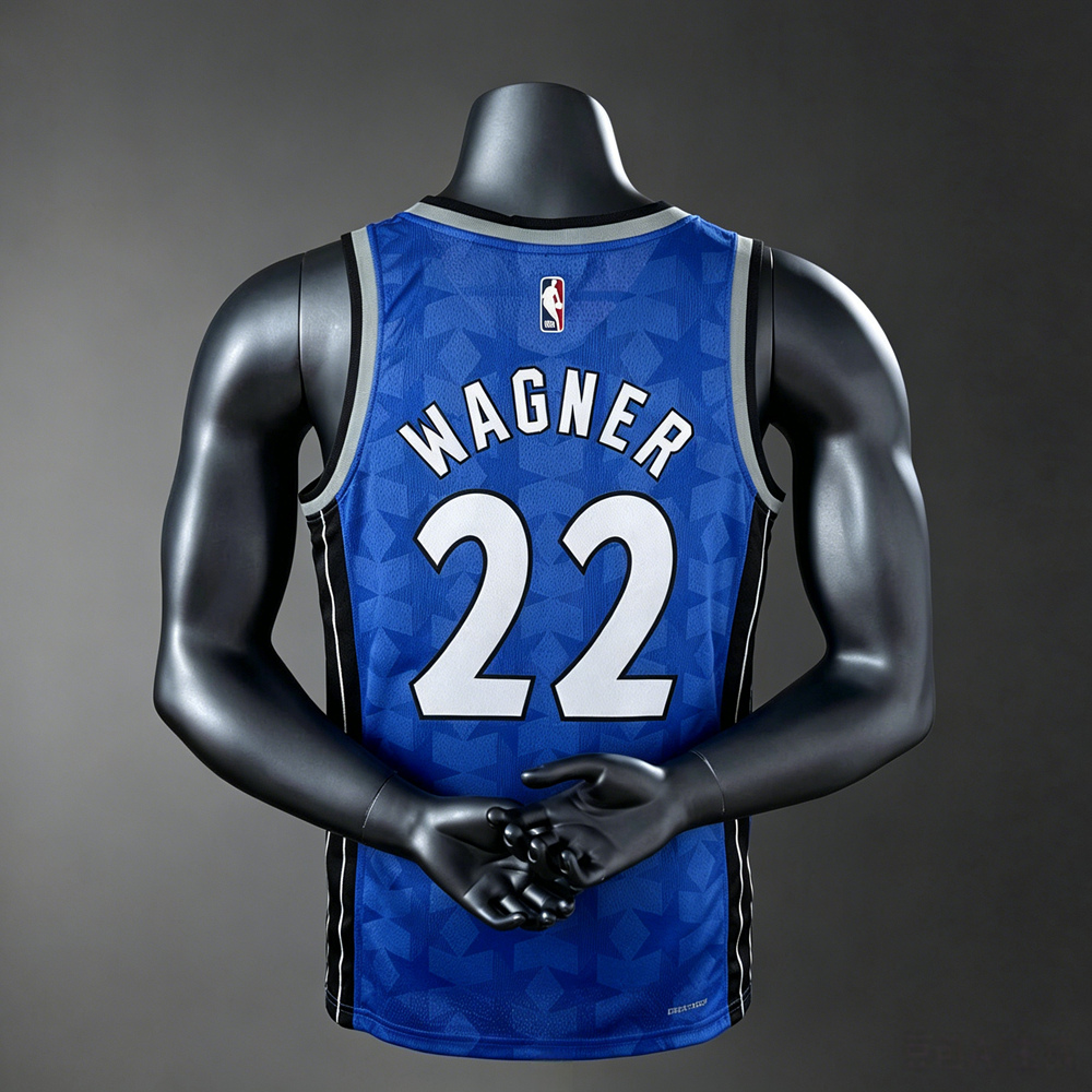Orlando Magic City Edition Wagner #22 NBA Jersey Silk Version Foto 2