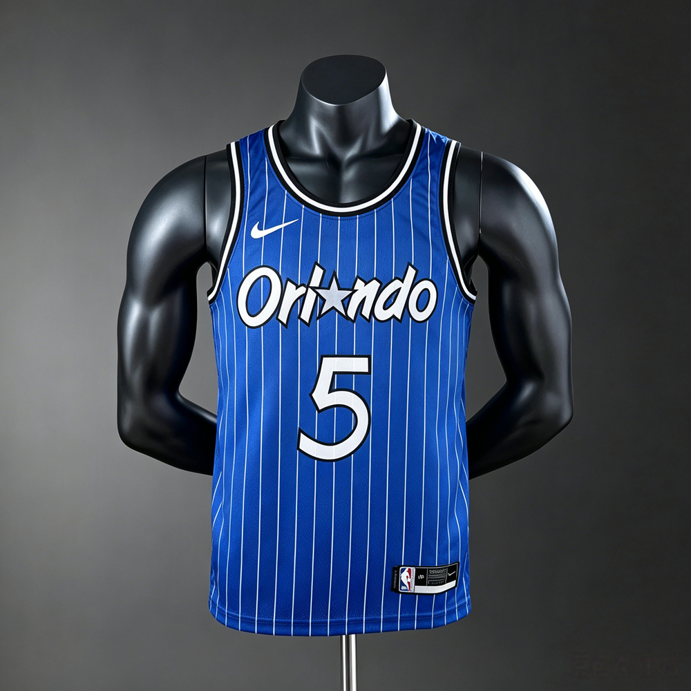 Orlando Magic Classic Edition Banchero #5 NBA Jersey Silk Version