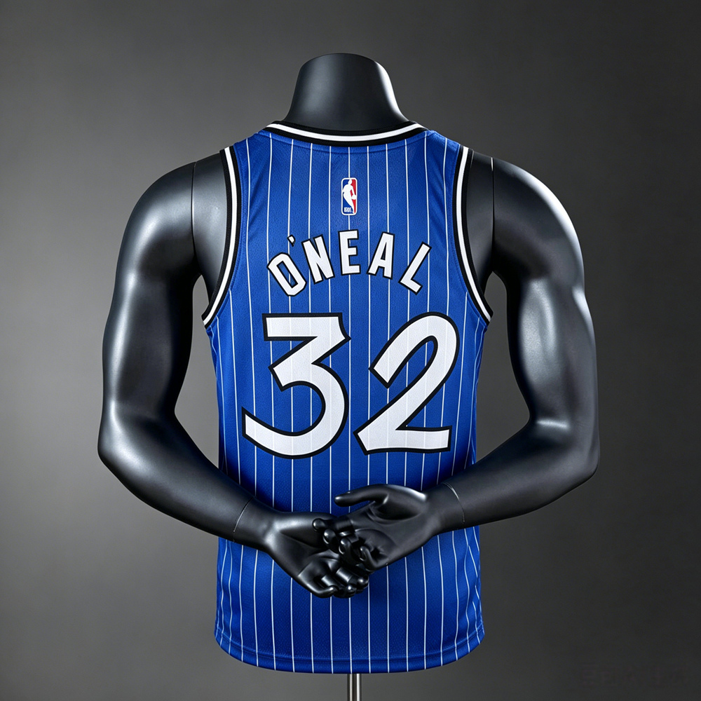 Orlando Magic Classic Edition O'Neal #32 NBA Jersey Silk Version Foto 2