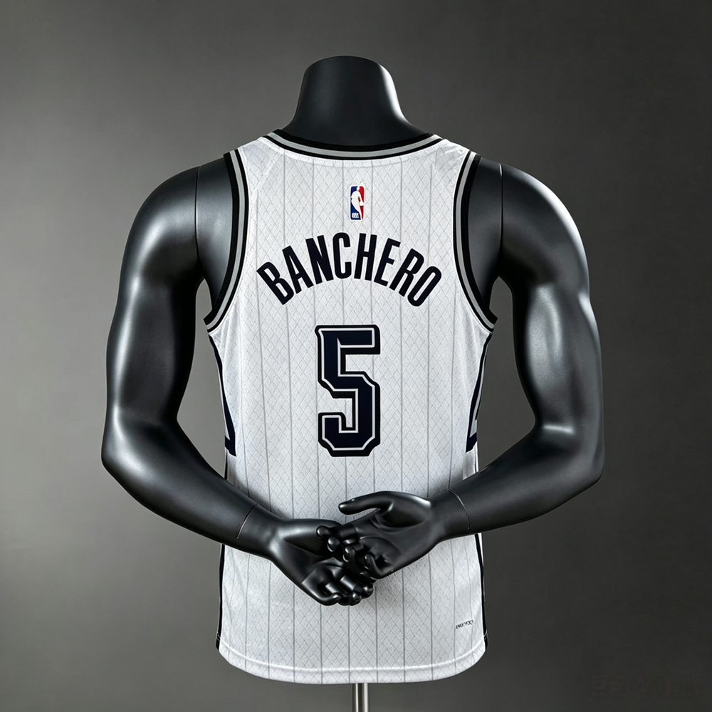 Orlando Magic City Edition Banchero #5 NBA Jersey Silk Version Foto 2
