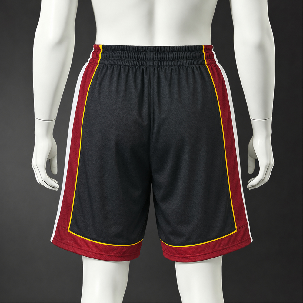 Miami Heat City Edition Basketball NBA Shorts Silk Version Foto 2