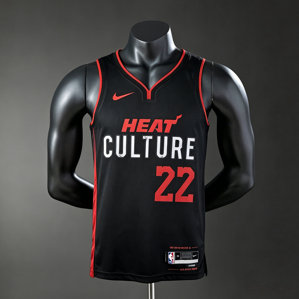 Miami Heat City Edition Butler #22 NBA Jersey Silk Version