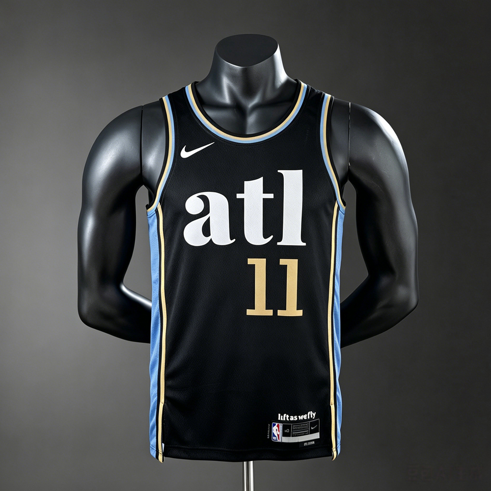 Atlanta Hawks City Edition Trae Young #11 NBA Jersey Silk Version