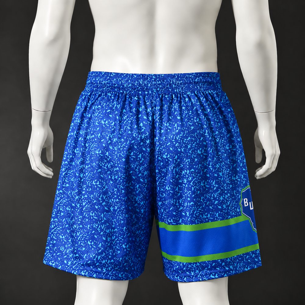 Milwaukee Bucks Basketball NBA Shorts Embroidered Version Foto 2