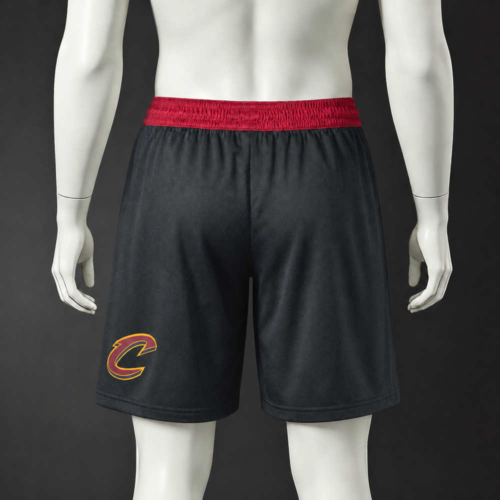 Cleveland Cavaliers Classic Edition Basketball NBA Shorts Silk Version Foto 2