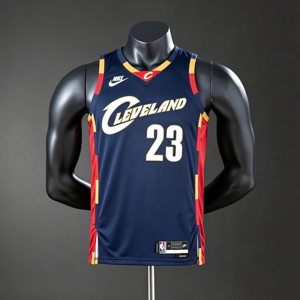 Cleveland Cavaliers City Edition James #23 NBA Jersey Silk Version