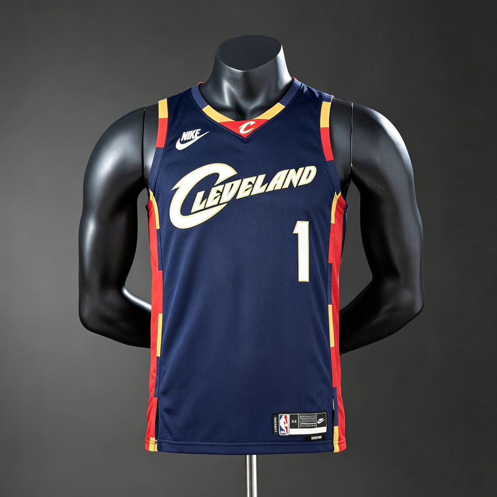 Cleveland Cavaliers Icon Edition Harden #1 NBA Jersey Silk Version