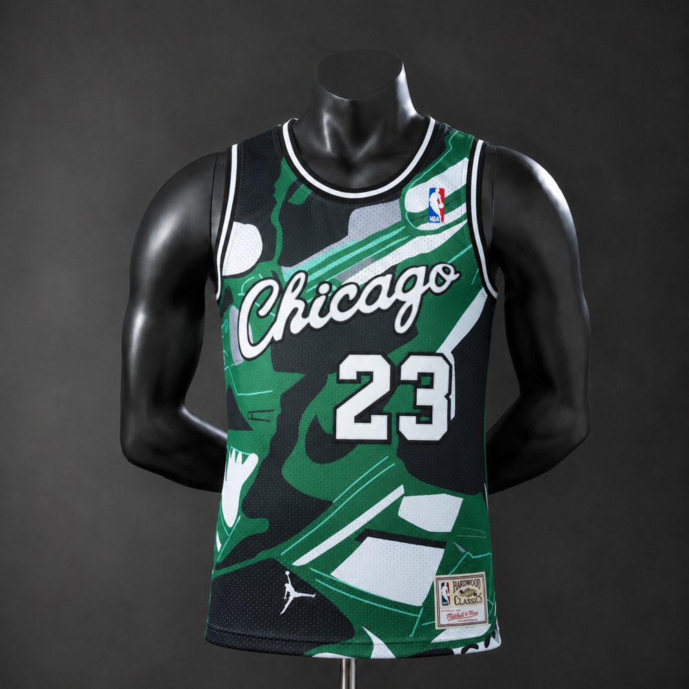 Chicago Bulls City Edition Michael Jordan #23 NBA Jersey Embroidered Version