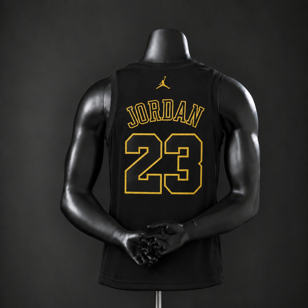 Chicago Bulls Classic Edition Michael Jordan #23 NBA Jersey Embroidered Version Foto 2