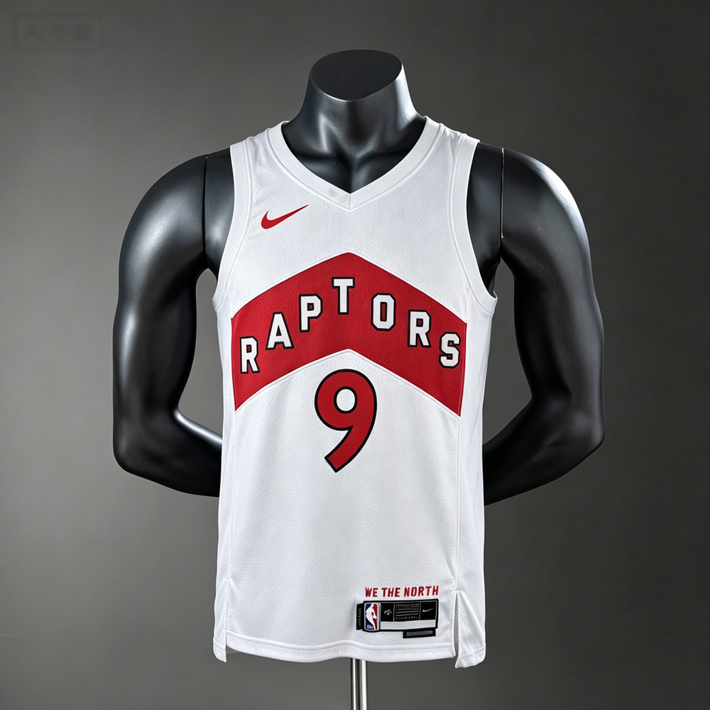 Toronto Raptors Association Edition Barrett #9 NBA Jersey Silk Version