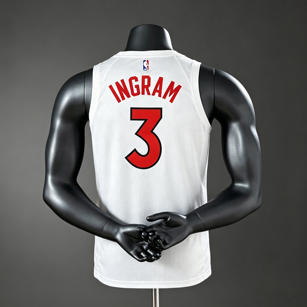 Toronto Raptors Association Edition Ingram #3 NBA Jersey Silk Version Foto 2