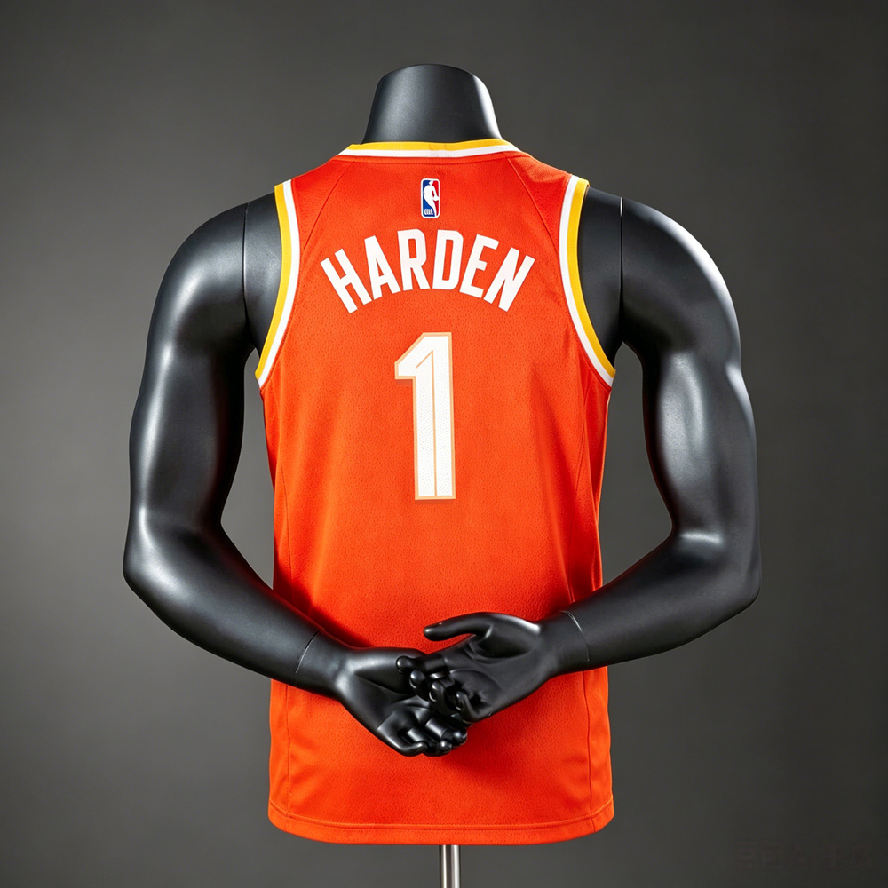 Cleveland Cavaliers City Edition Harden #1 NBA Jersey Silk Version Foto 2