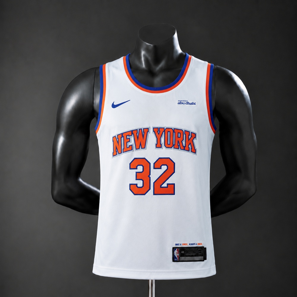 New York Knicks City Edition Karl-Anthony Towns #32 NBA Jersey Embroidered Version