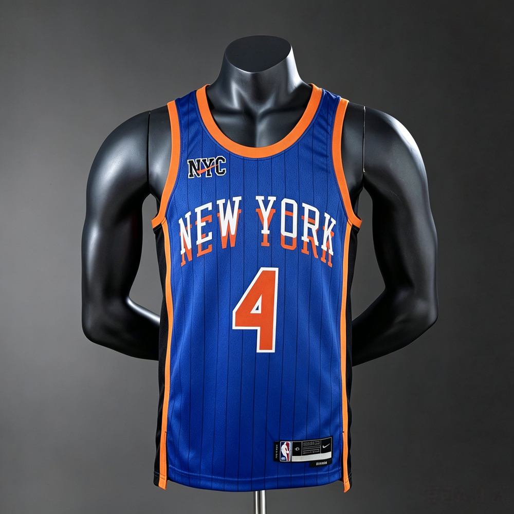New York Knicks Classic Edition Rose #4 NBA Jersey Silk Version
