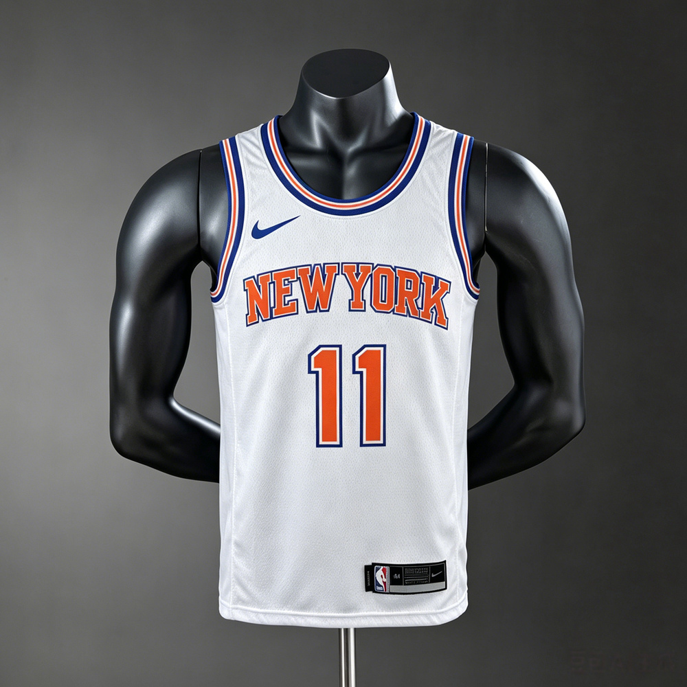 New York Knicks Association Edition Brunson #11 NBA Jersey Silk Version