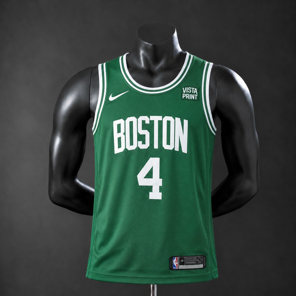 Boston Celtics City Edition Holiday #4 NBA Jersey Embroidered Version