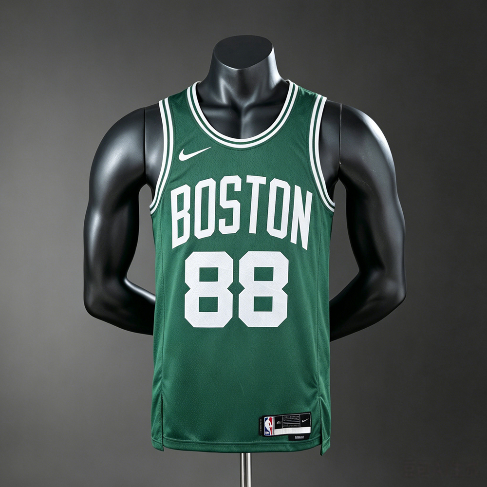 Boston Celtics Icon Edition Queta #88 NBA Jersey Silk Version