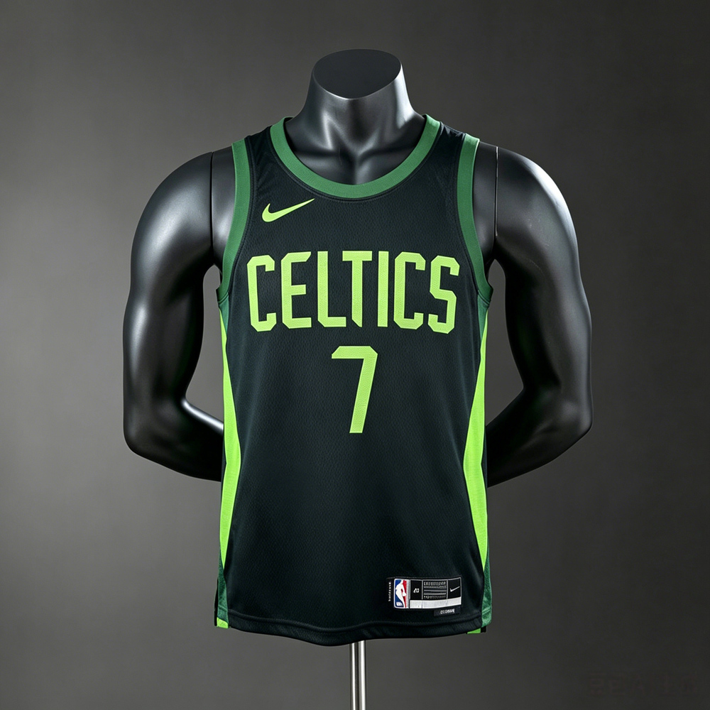 Boston Celtics Statement Edition Brown #7 NBA Jersey Silk Version