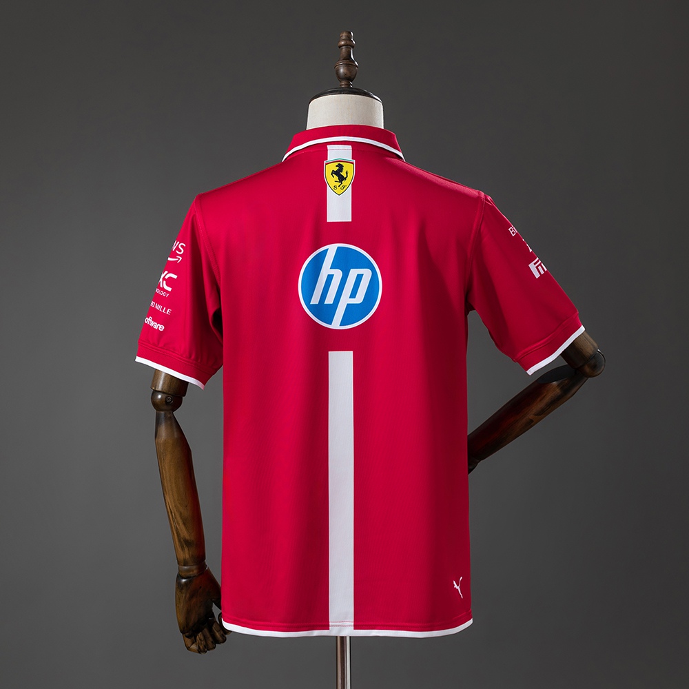 PUMA Scuderia Ferrari F1 2025 Red Polo Shirt Foto 2