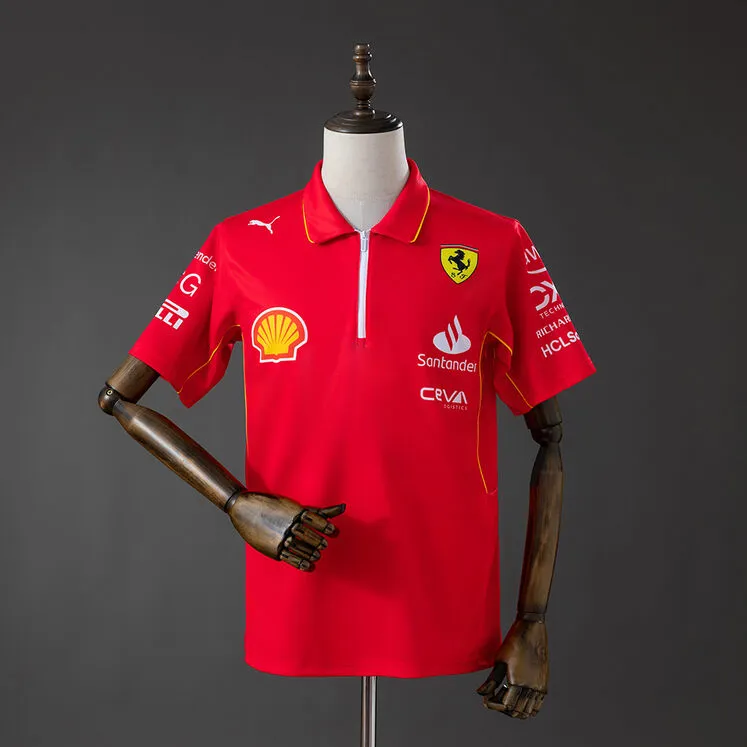 Scuderia Ferrari 2024 F1 Racing Suit POLO