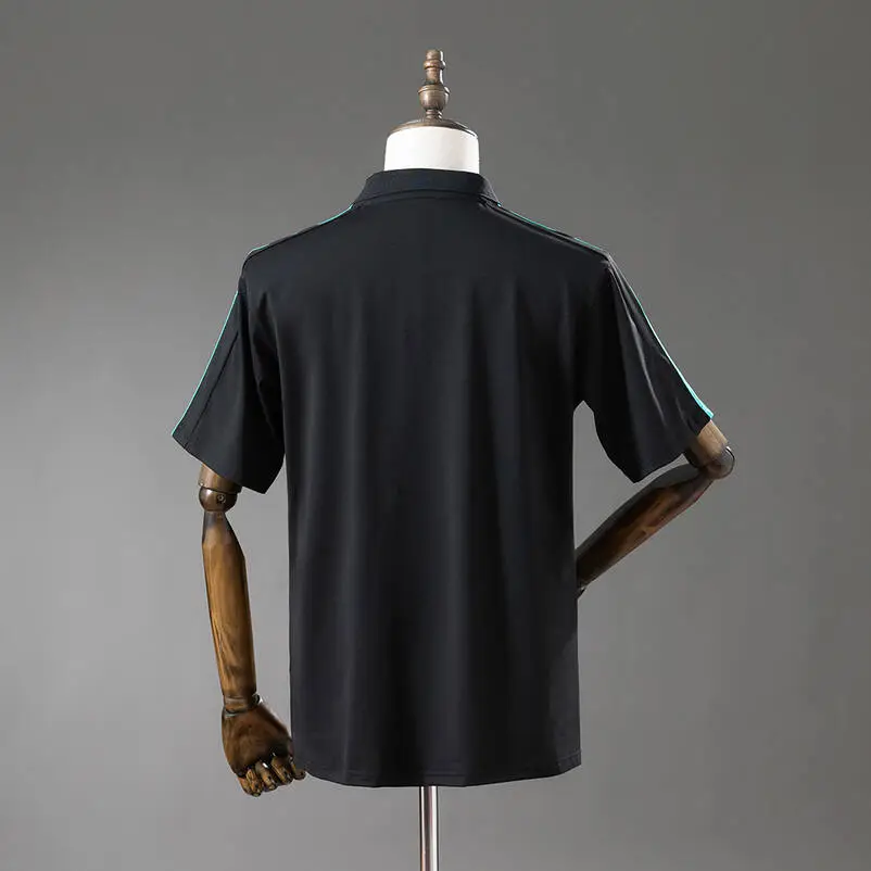 Mercedes-AMG Team 2025 F1 Racing Suit Black POLO Foto 2